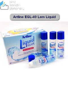 Gambar atk Glue Stick & Lem Kertas type Artline EGL-40 Lem Liquid Glue Lem Kertas Cair