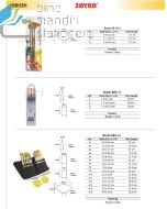 Foto Kuas Lukis Cat Air Cat Minyak Akrilik Set Joyko Brush Set BRS-11 merek Joyko