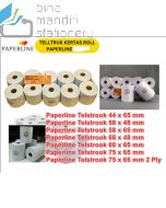 Foto Kertas Roll Struk Kalkulator Print Bill Paperline Telstrook 44 x 65 mm merek Paperline