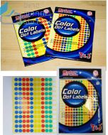 Brosur gambar alat tulis kantorStiker Kertas Tom & Jerry Label Color Dot 97