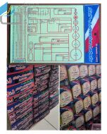 Brosur gambar stationery Tom & Jerry Label Polos 120 Stiker Kertas